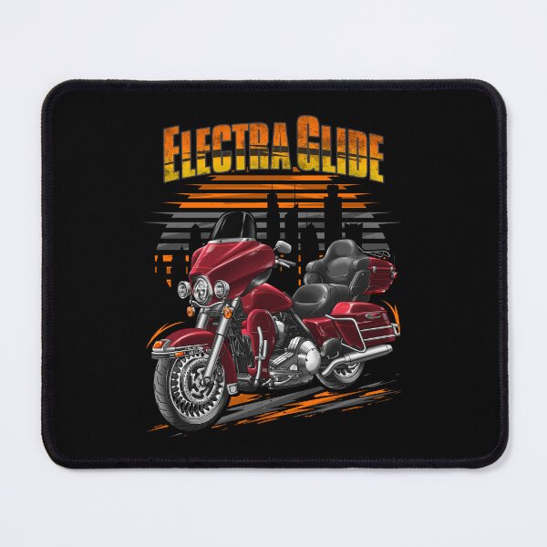 Item preview, Motorcycle Electra Glide Ultra Classic FLHTCU & FLHTCUI 2012 (Ember Red Sunglo) for Motorcycle Riders designed and sold by MotoApparelHub.