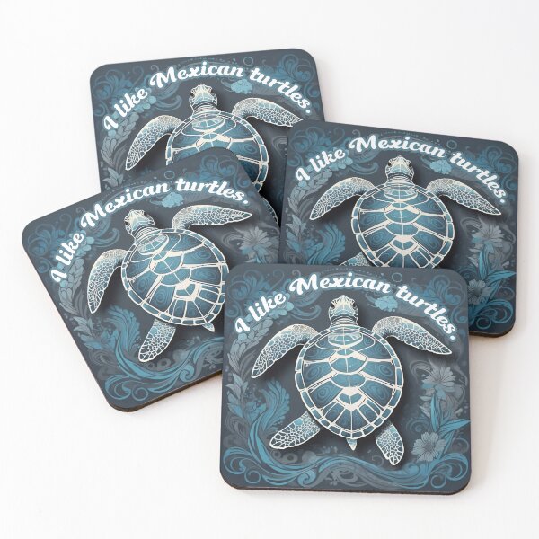 Item preview, I Like Mexican Turtles designed and sold by Zentora Arts.