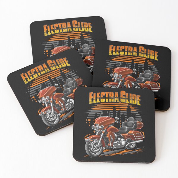 Item preview, Motorcycle Electra Glide Ultra Classic FLHTCU & FLHTCUI 2012 (Tequila Sunrise & H-D Orange) for Motorcycle Riders designed and sold by MotoApparelHub.