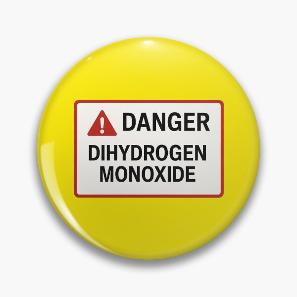 Item preview, Dihydrogen Monoxide: The Iconic Danger Prank designed and sold by zzz888.