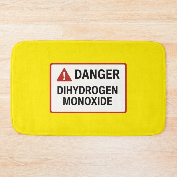 Item preview, Dihydrogen Monoxide: The Iconic Danger Prank designed and sold by zzz888.