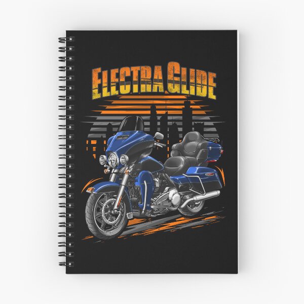 Item preview, Motorcycle Electra Glide Ultra Classic FLHTCU & FLHTCUI 2014 (Big Blue Pearl & Vivid Black) for Motorcycle Riders designed and sold by MotoApparelHub.