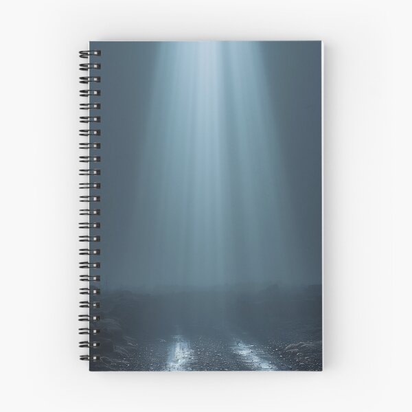 Item preview, Divine Path: Ethereal Light on a Misty Track designed and sold by ShadowAndSlate.
