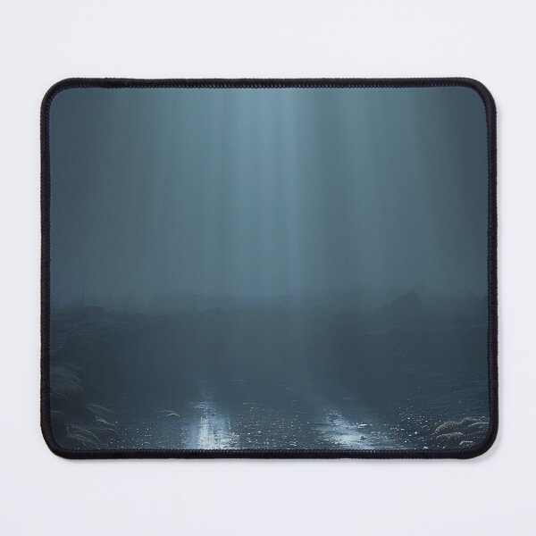 Item preview, Divine Path: Ethereal Light on a Misty Track designed and sold by ShadowAndSlate.