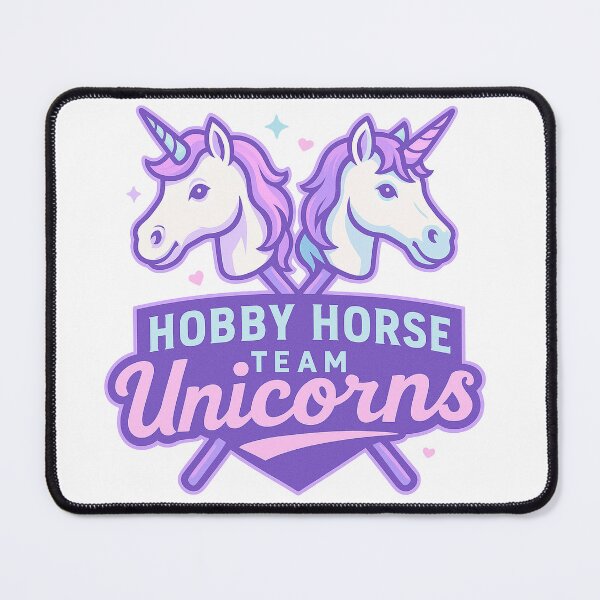 Item preview, Hobby Horse Power Unicorn team designed and sold by ZER042.