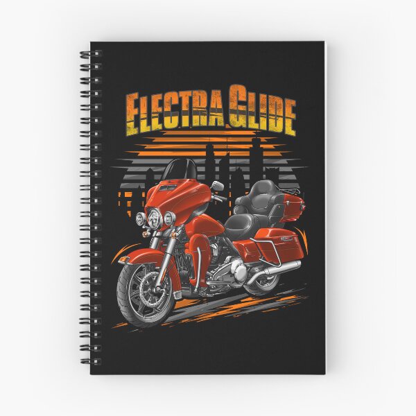 Item preview, Motorcycle Electra Glide Ultra Classic FLHTCU & FLHTCUI 2014 (Candy Orange) for Motorcycle Riders designed and sold by MotoApparelHub.