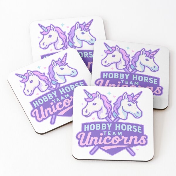Item preview, Hobby Horse Power Unicorn team designed and sold by ZER042.