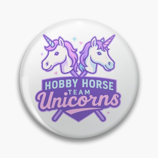 Item preview, Hobby Horse Power Unicorn team designed and sold by ZER042.
