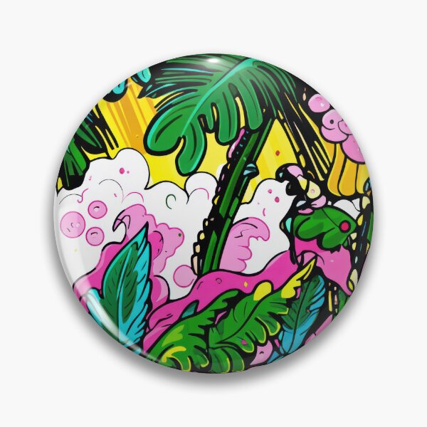 Item preview, Surge Tropical Botanical Design — Lush Jungle Pattern designed and sold by HEADMADE-TV.