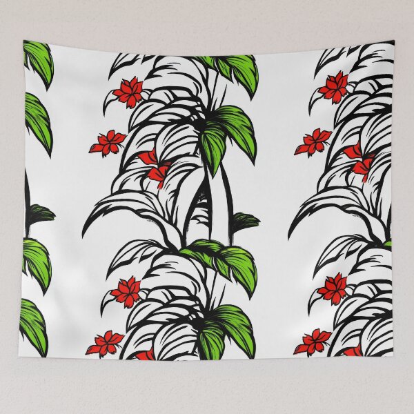 Item preview, Lush Tropical Toile — Lush Jungle Pattern designed and sold by HEADMADE-TV.