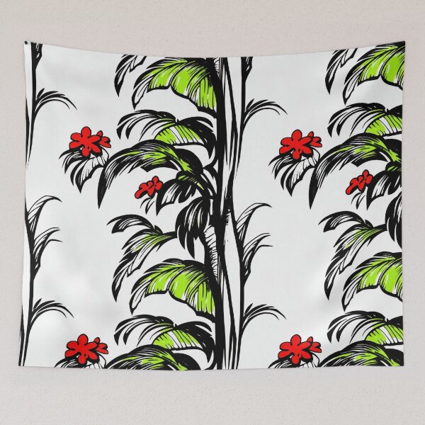 Item preview, Stylish Tropical Leaves — Dense Tropical Flow designed and sold by HEADMADE-TV.