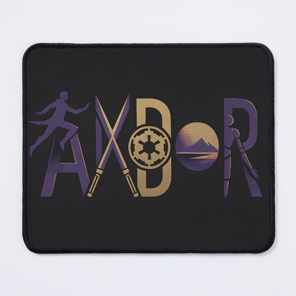 Item preview, ANDOR – Art Deco Futuristic Star Typography Poster designed and sold by MustHaveVibes.