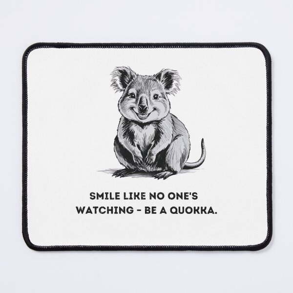 Item preview, Happy Quokka – Inspiring Animal Design designed and sold by SummDesignCo.