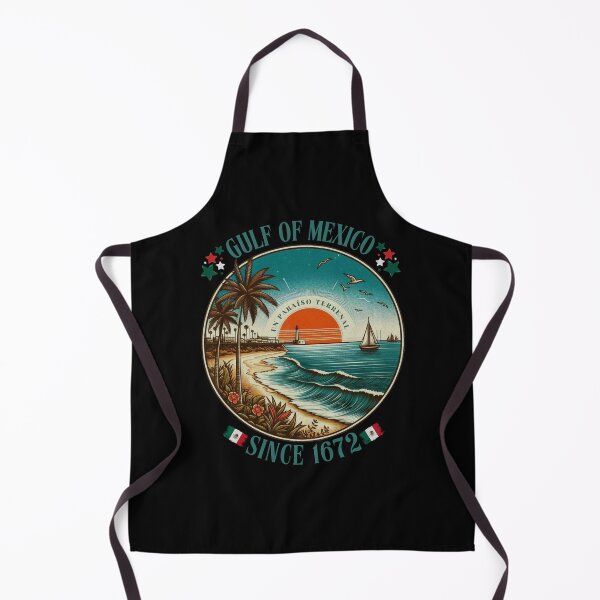 Item preview, Gulf Of Mexico Since1672 Un Paraíso Terrenal Retro Style designed and sold by DarekShop.