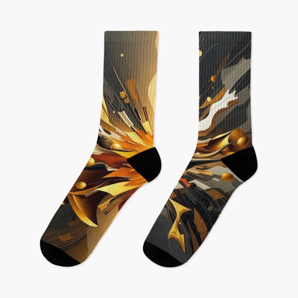 Item preview, Golden Glow – Abstract Art in Epic Style designed and sold by FotoworldEdel.