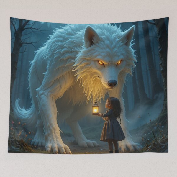 Item preview, Wolf and Girl designed and sold by RaF71PrO.