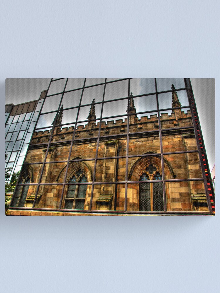 Alternate view of Reflections of Glasgow (2) Canvas Print