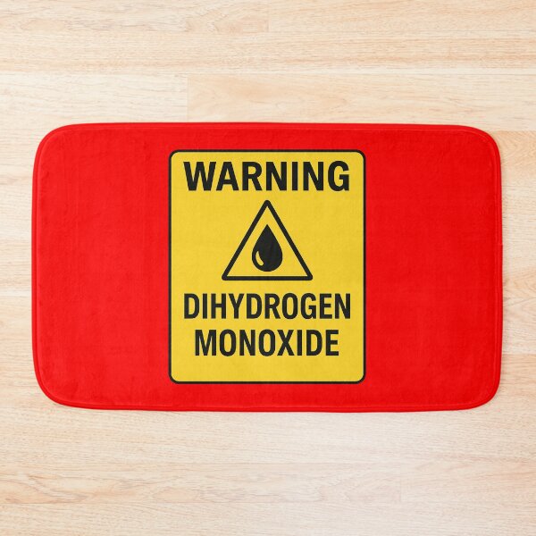 Item preview, Dihydrogen Monoxide Hazard Warning designed and sold by zzz888.