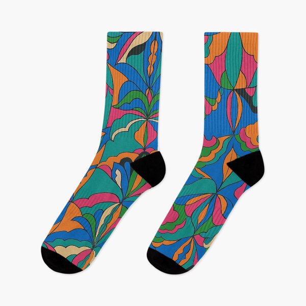 Item preview, Colorful Art Nouveau Tulip Pattern Design designed and sold by weirdfishes123.