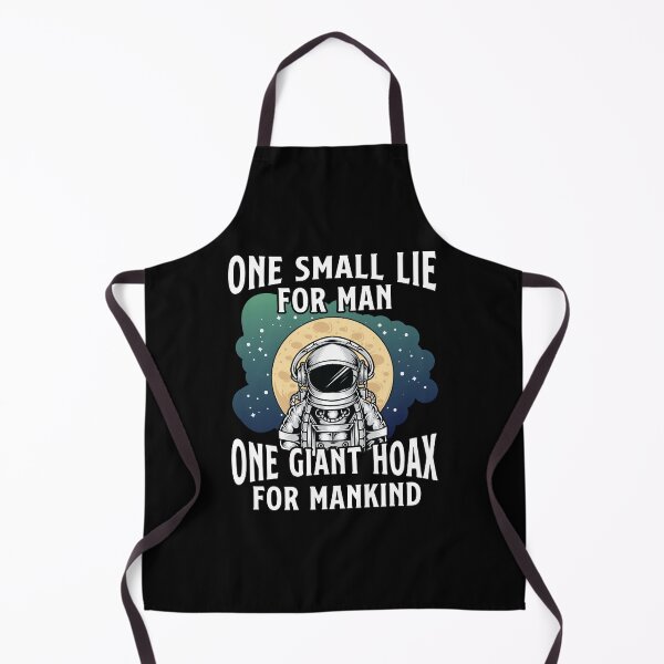 Item preview, One Small Lie For Man, Fake Moon Landing Conspiracy Theory designed and sold by GPODdesign.