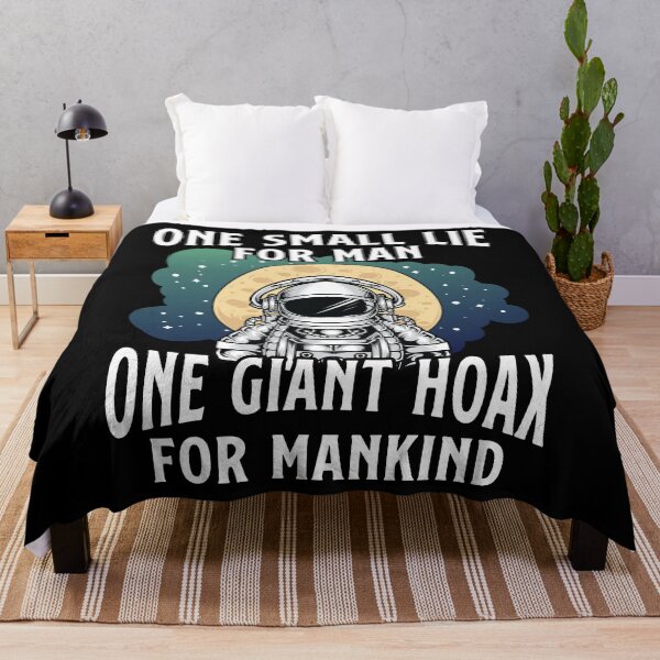 Item preview, One Small Lie For Man, Fake Moon Landing Conspiracy Theory designed and sold by GPODdesign.