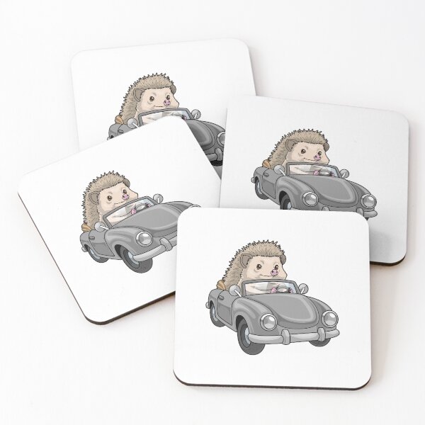 Item preview, Hedgehog Car designed and sold by Snabdesign84.