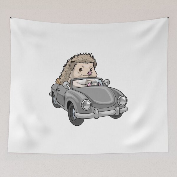 Item preview, Hedgehog Car designed and sold by Snabdesign84.