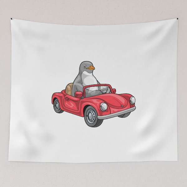 Item preview, Penguin Car designed and sold by Snabdesign84.