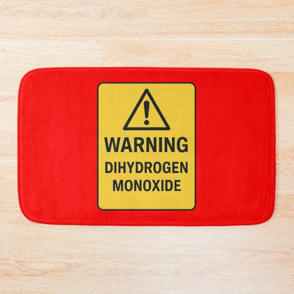Item preview, General Dihydrogen Monoxide Warning designed and sold by zzz888.