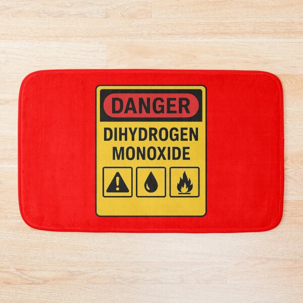 Item preview, Dihydrogen Monoxide Multi-Hazard Sign designed and sold by zzz888.