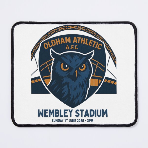 Item preview, Oldham athletic FC OAFC Wembley stadium playoffs 2025  designed and sold by Ellie&Co.