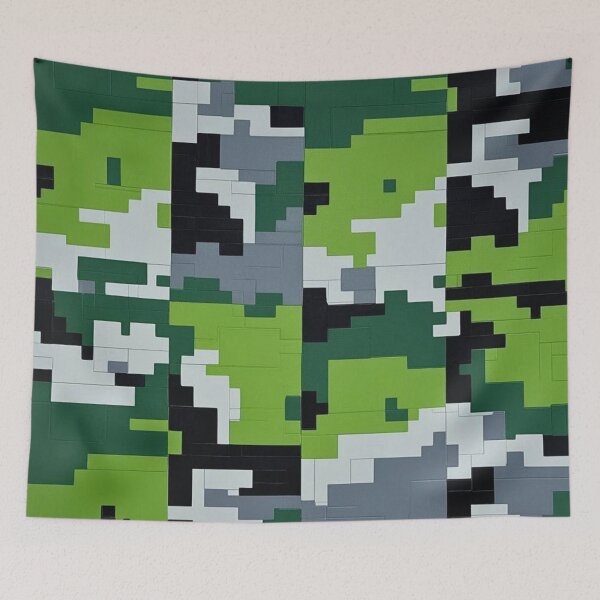 Item preview, Pixel Tactical Camouflage with Acid Colours designed and sold by CamouflageLab.
