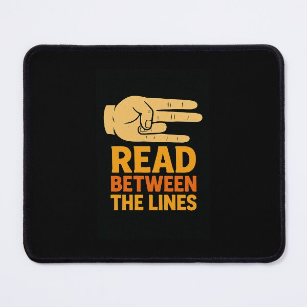Item preview, Read Between the Lines Hand Gesture designed and sold by donkokone.