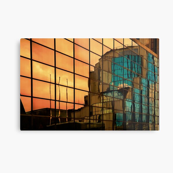 Reflections of Glasgow (4) Metal Print