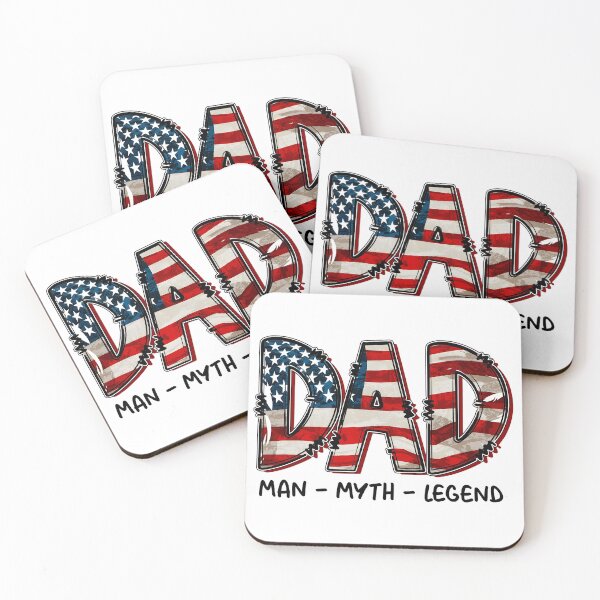 Item preview, Patriotic American Flag Dad designed and sold by UNIGRAPHIX.