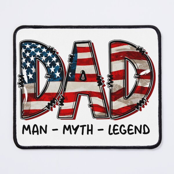 Item preview, Patriotic American Flag Dad designed and sold by UNIGRAPHIX.