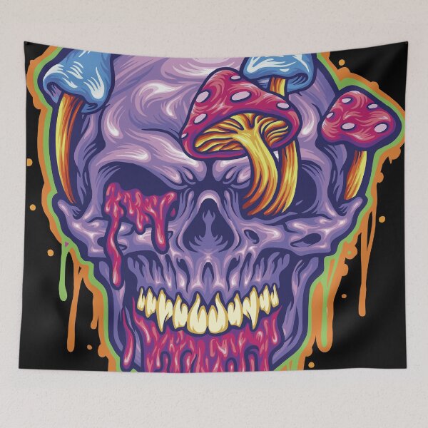 Item preview, Skulls N Shrooms designed and sold by angrypixelart.