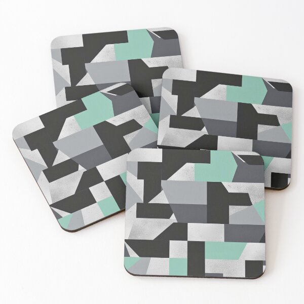 Item preview, Urban Block Tactical Camouflage in Grey Mint designed and sold by CamouflageLab.