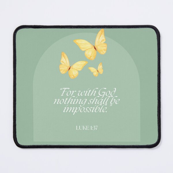 Item preview, Yellow Butterfly Bible Verses - Philippians 4:13 designed and sold by bywellversed.