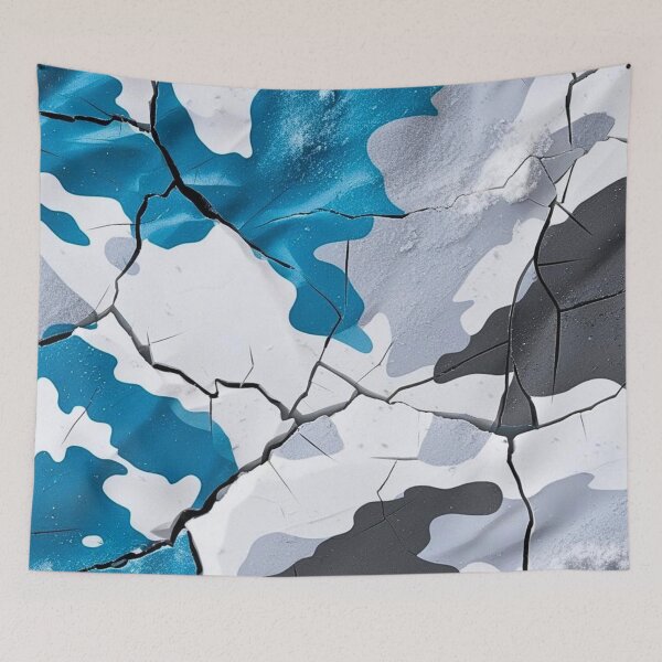 Item preview, Icy Blue Tactical Camouflage with Snow Tones designed and sold by CamouflageLab.