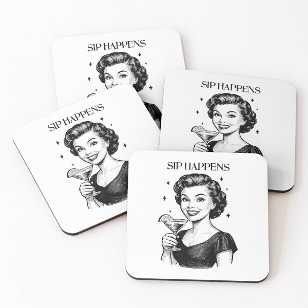 Item preview, Funny Sip Happens  designed and sold by Almasha.