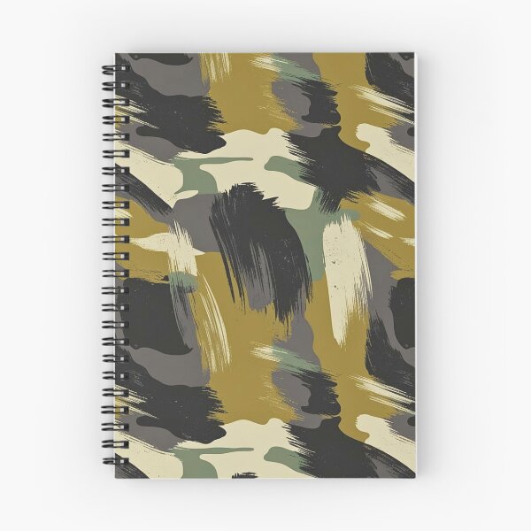 Item preview, Brushstroke Tactical Camouflage in Earth Colours designed and sold by CamouflageLab.