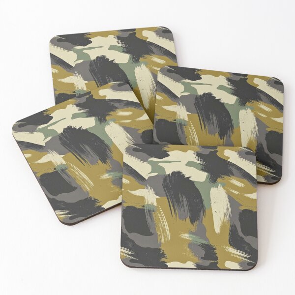 Item preview, Brushstroke Tactical Camouflage in Earth Colours designed and sold by CamouflageLab.