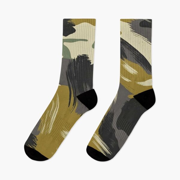Item preview, Brushstroke Tactical Camouflage in Earth Colours designed and sold by CamouflageLab.