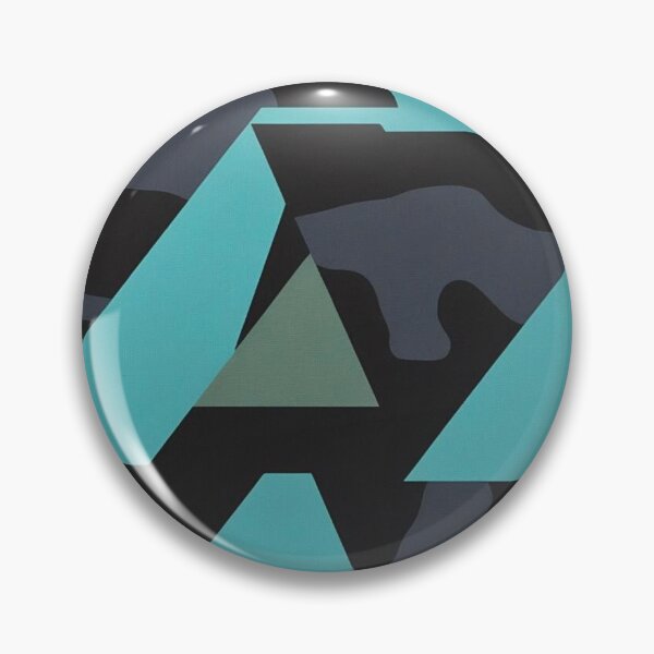 Item preview, Geometric Tactical Camouflage in Cyan Jade designed and sold by CamouflageLab.