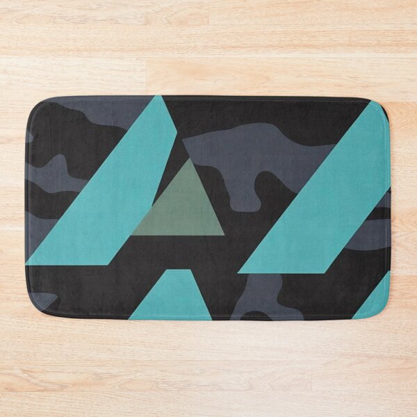 Item preview, Geometric Tactical Camouflage in Cyan Jade designed and sold by CamouflageLab.