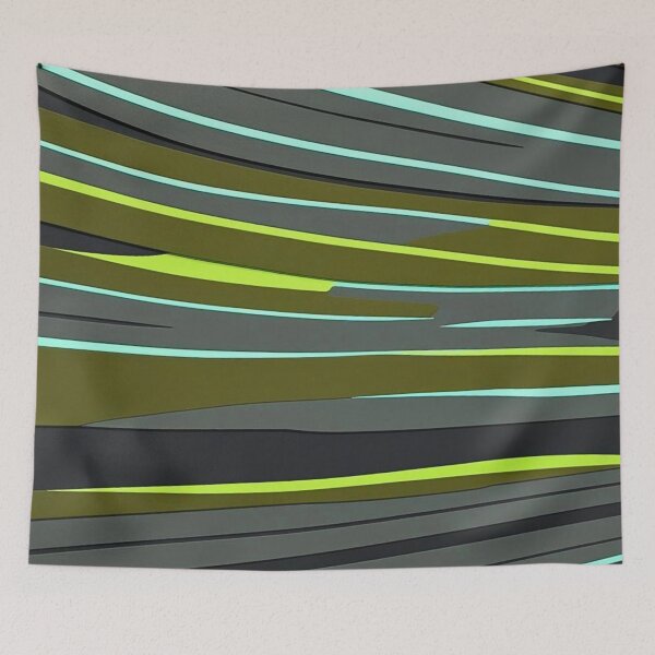 Item preview, Teal Olive Tactical Camouflage with Stripe Layout designed and sold by CamouflageLab.