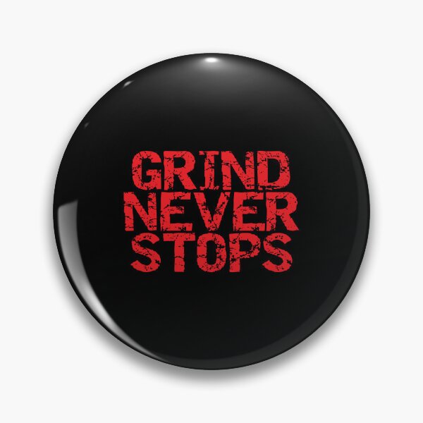 Item preview, Badass Fitness Quotes | Grind Never Stops designed and sold by typoinspired.