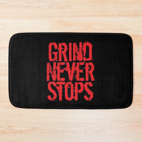 Item preview, Badass Fitness Quotes | Grind Never Stops designed and sold by typoinspired.