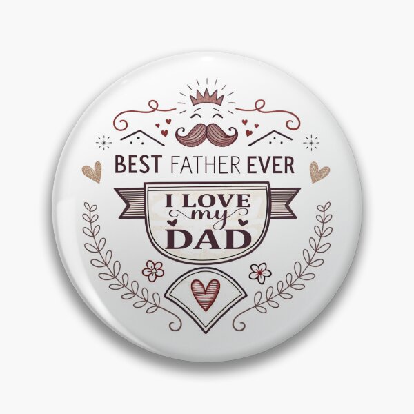 Item preview, Best dad ever - fathers day design designed and sold by PnrArtDesign.